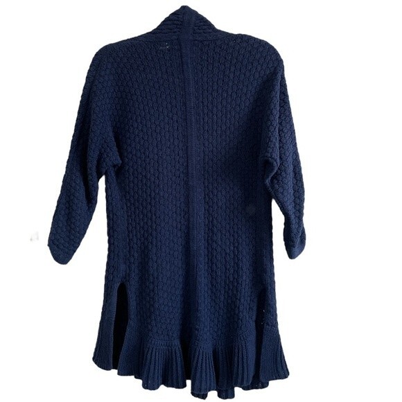 Guinevere Anthropologie Open Front Cardigan with High Side Slits Size‎ Small - Picture 2 of 10